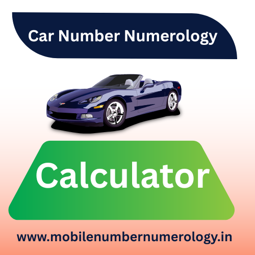 Car number numerology calculator
